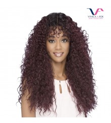 Vivica A Fox Natural Baby Invisible Center Part Lace Front Wig - PLAYA