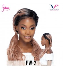 Vivica A Fox Natural Baby Swiss Lace Front Plaited Wig - PW-2