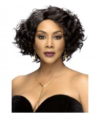 Vivica A Fox Pure Stretch Cap Human Hair Wig - SORBET