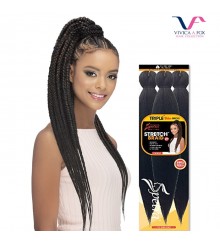 Vivica A Fox Stretch Crochet Braid 25 3PCS - STRCHB-325