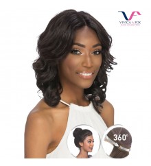 Vivica A Fox Remi Natural Brazilian Hair 360 Full Lace Wig - VERMONT