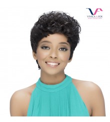 Vivica A Fox Brazilian Natural Remi Human Hair Pure Stretch Cap Wig - VIVID