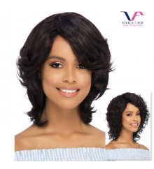 Vivica A Fox Remi Natural Brazilian Wet n Wavy Pure Stretch Cap Wig - WW-HELIOS