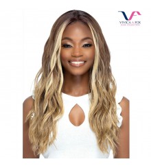 Vivica A Fox Natural Baby Invisible Center Part Lace Front Wig - YERIEL