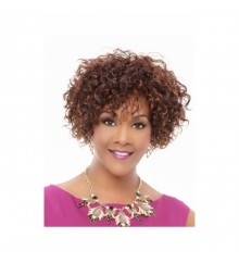 Vivica Fox. Human Hair Blend Pure Stretch Cap Wig. HH-WHITNEY-V