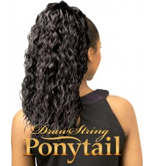 NEW BORN FREE Synthetic Drawstring Ponytail: 0326 MISHA D/S 