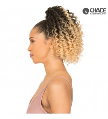 New Born Free Synthetic Drawstring Ponytail - 0374 COOKIE