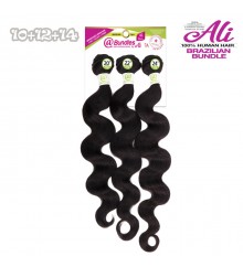 Ali @ 7A Brazilian Bundle 3pcs - Body Wave 10+12+14