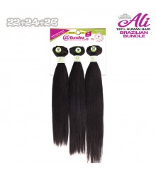 Ali @ 7A Brazilian Bundle 3pcs - Straight 22+24+26