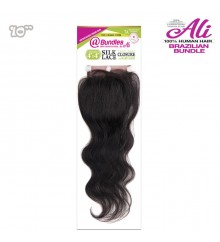 Ali @ 7A Brazilian Bundle 4x4 Lace Closure - Body wave 10