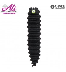 Ali 7A 100% Human Hair Remi Weave Single Bundle - New Deep 10-14(Natural Black)