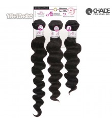 ALI Brazilian Bundle 3pcs- Loose Deep Wave 16+18+20 (Natural Black)