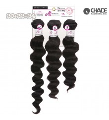 ALI Brazilian Bundle 3pcs- Loose Deep Wave 20+22+24 (Natural Black)