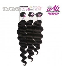 ALI Brazilian Bundle 3pcs- Ocean Wave 14+16+18 (Natural Black)