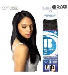 New Born Free 360 Weft 100% Human Hair Brazilian Knot Straight 14-Weft 11