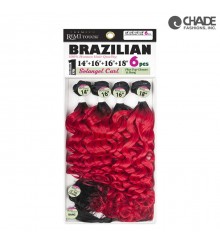 New Born Free Human Hair Blend Remi Touch Brazilian 6pcs Solangel Curl