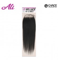 Ali HD 4x5 Human Hair Lace Closure - STRAIGHT 10-18