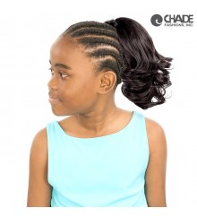 New Born Free Synthetic Drawstring KIDS Ponytail - KP02