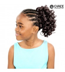 New Born Free Synthetic Drawstring KIDS Ponytail - KP03