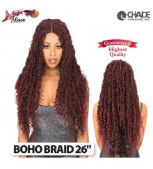 New Born Free Magic Lace BRAID WIG - MLBB26 BOHO BRAID 26