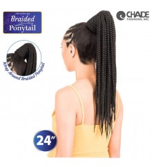 New Born Free BRAID PONYTAIL - BOX BRAID 24