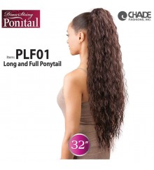 New Born Free Synthetic Drawstring Long and Full Ponytail - PLF01