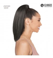 New Born Free Synthetic Drawstring Ponytail - STRAIGHT 12