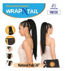 New Born Free Warp N Tail - PWY26 Natural Yaki Straight 26