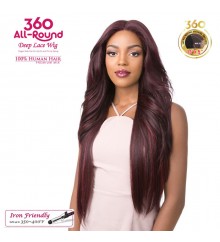 Its a Wig Human Hair Blend 360 All Round Deep Lace Wig - LACE ADELINDA