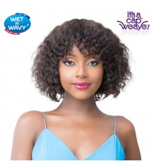 Its a Wig Human Hair Wig - HH WET N WAVY NATURAL DEEP WATER 12