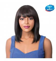 Its a Wig Brazilian Human Hair Wig - HH WET N WAVY SLICK