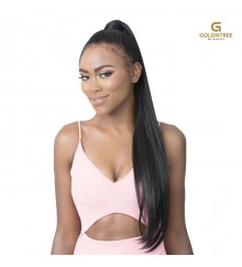 Its a Wig Goldntree Synthetic WRAP PONY YAKI STRAIGHT 30