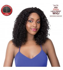 Its a Wig Human Hair Salon Remi Swiss Lace Front Wig - HH S LACE WET N WAVY DEEP