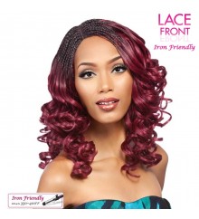 Its a Wig Synthetic Hair INVISIBLE BRAID LACE FRONT WIG - ROMANCE