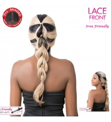 Its a Wig Synthetic Swiss Lace Wig - SWISS LACE HEART BRAID