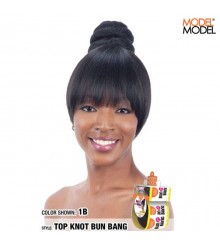 Model Model Bun TOP KNOT BUN & BLUNT BANG (2 PCS)