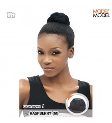 Model Model Glance Synthetic Bun - RASPBERRY (M)