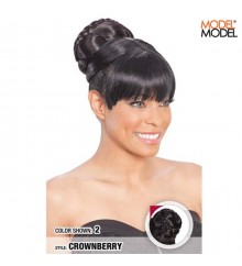 Model Model EQUAL Synthetic Bun - CROWNBERRY