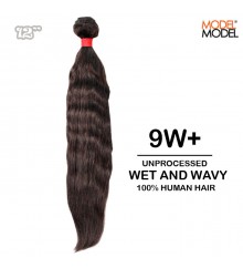 Model Model Unprocessed 100% Human Hair 9A+ DEEP INDIAN WET AND WAVY 12