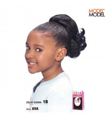 Model Model Glance Kids Drawstring Ponytail - AVA