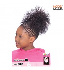 Model Model Glance Kids Drawstring Ponytail - CHLOE