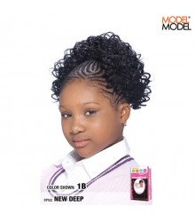 Model Model Glance Kids Drawstring Ponytail - NEW DEEP