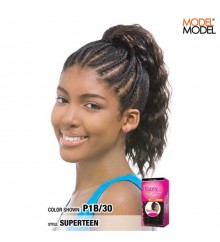 Model Model Glance Drawstring Ponytail -  SUPERTEEN