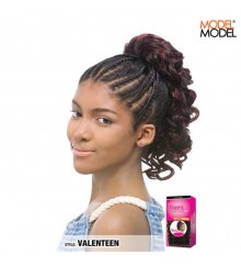 Model Model Glance Drawstring Ponytail -  VALENTEEN