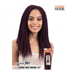 Model Model Glance Crochet Braid - LARGE BOX BRAID 14