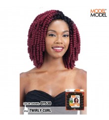 Model Model GLANCE TWIRLY CURL BRAID