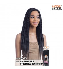 Model Model GLANCE 30 NIGERIAN PRE-STRETCHED TWIST 20 BRAID