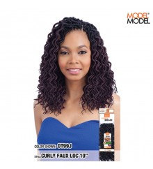 Model Model GLANCE CURLY FAUX LOC 10