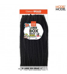 Model Model Glance 3X LARGE BOX BRAID 12