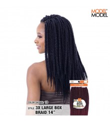 Model Model Glance 3X LARGE BOX BRAID 14